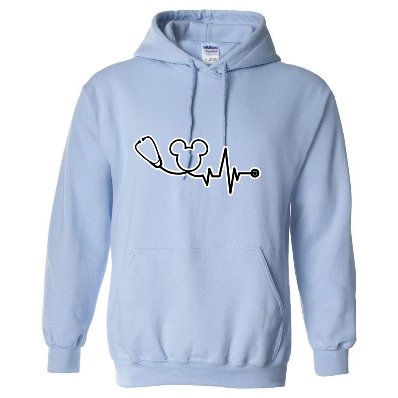 Disney Logo Stethoscope Hooded Sweatshirt