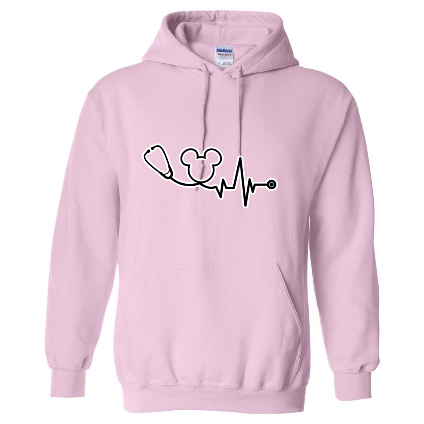 Disney Logo Stethoscope Hooded Sweatshirt