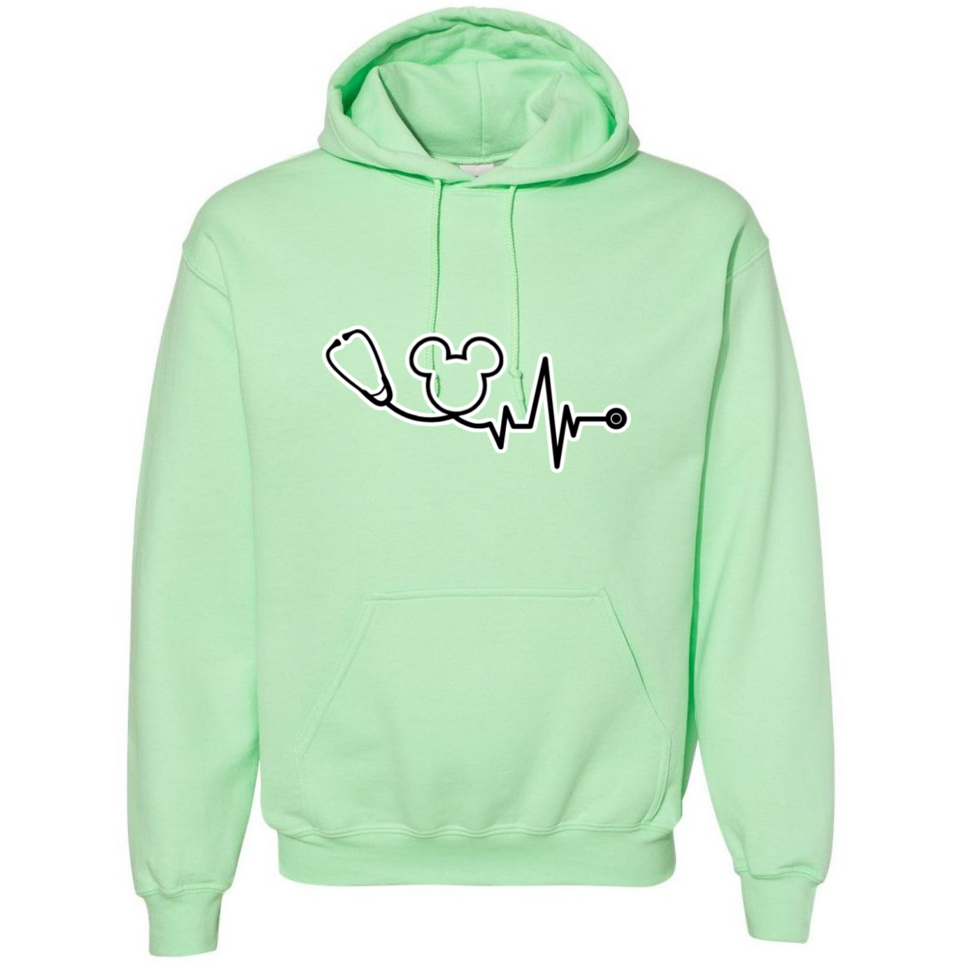 Disney Logo Stethoscope Hooded Sweatshirt