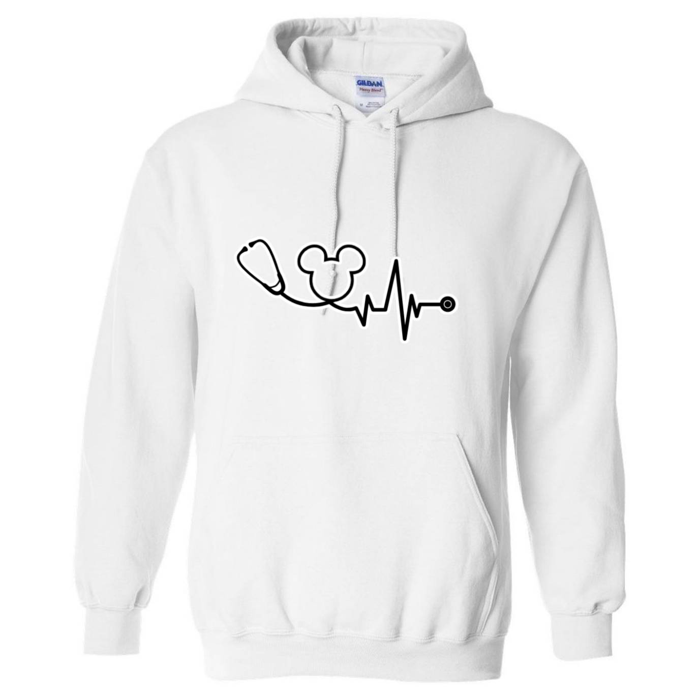 Disney Logo Stethoscope Hooded Sweatshirt