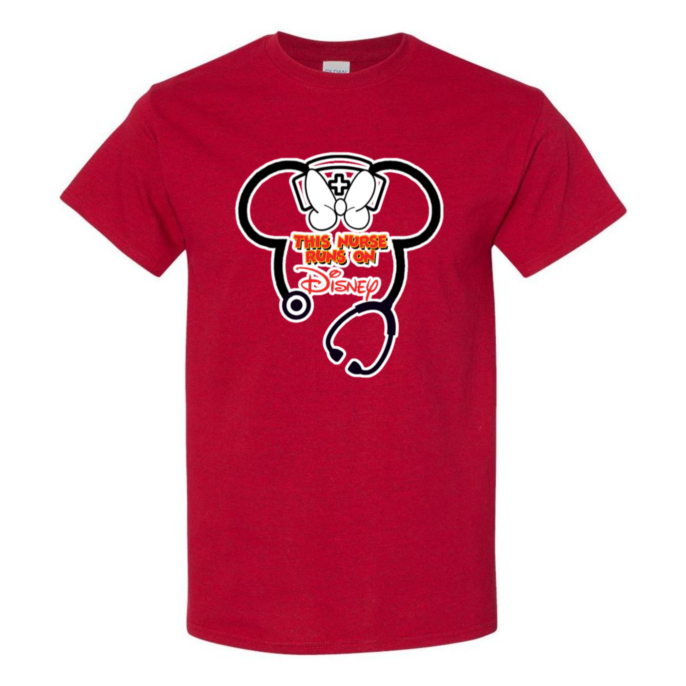 Nurse Runs on Disney T-Shirt