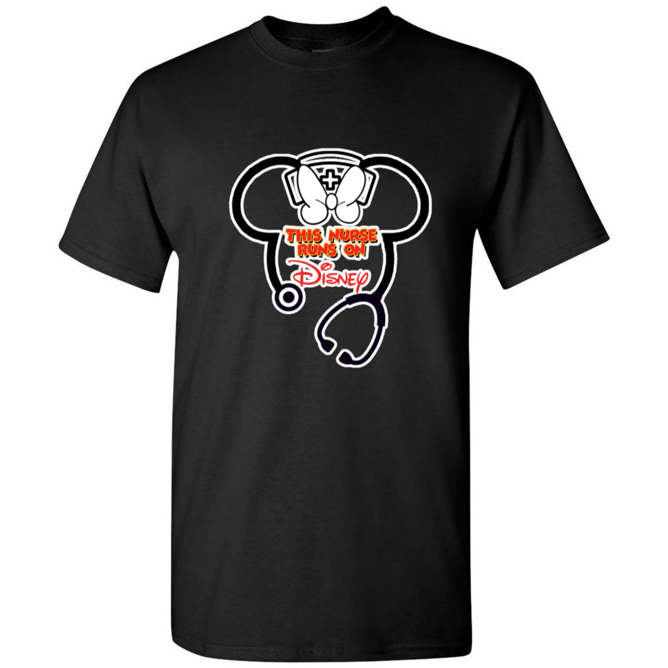 Nurse Runs on Disney T-Shirt
