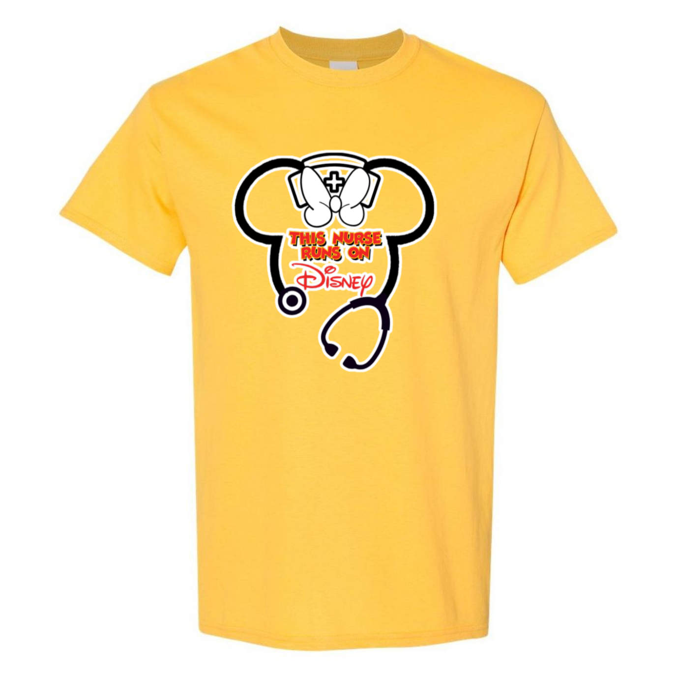 Nurse Runs on Disney T-Shirt