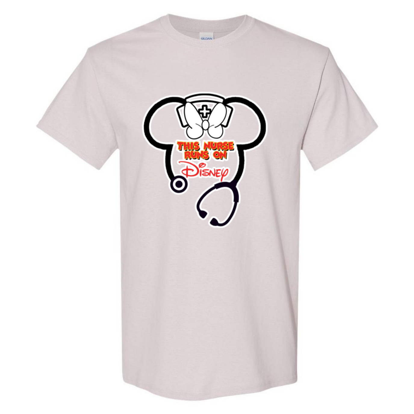 Nurse Runs on Disney T-Shirt