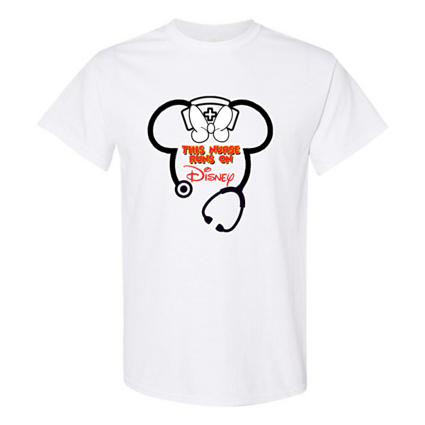Nurse Runs on Disney T-Shirt