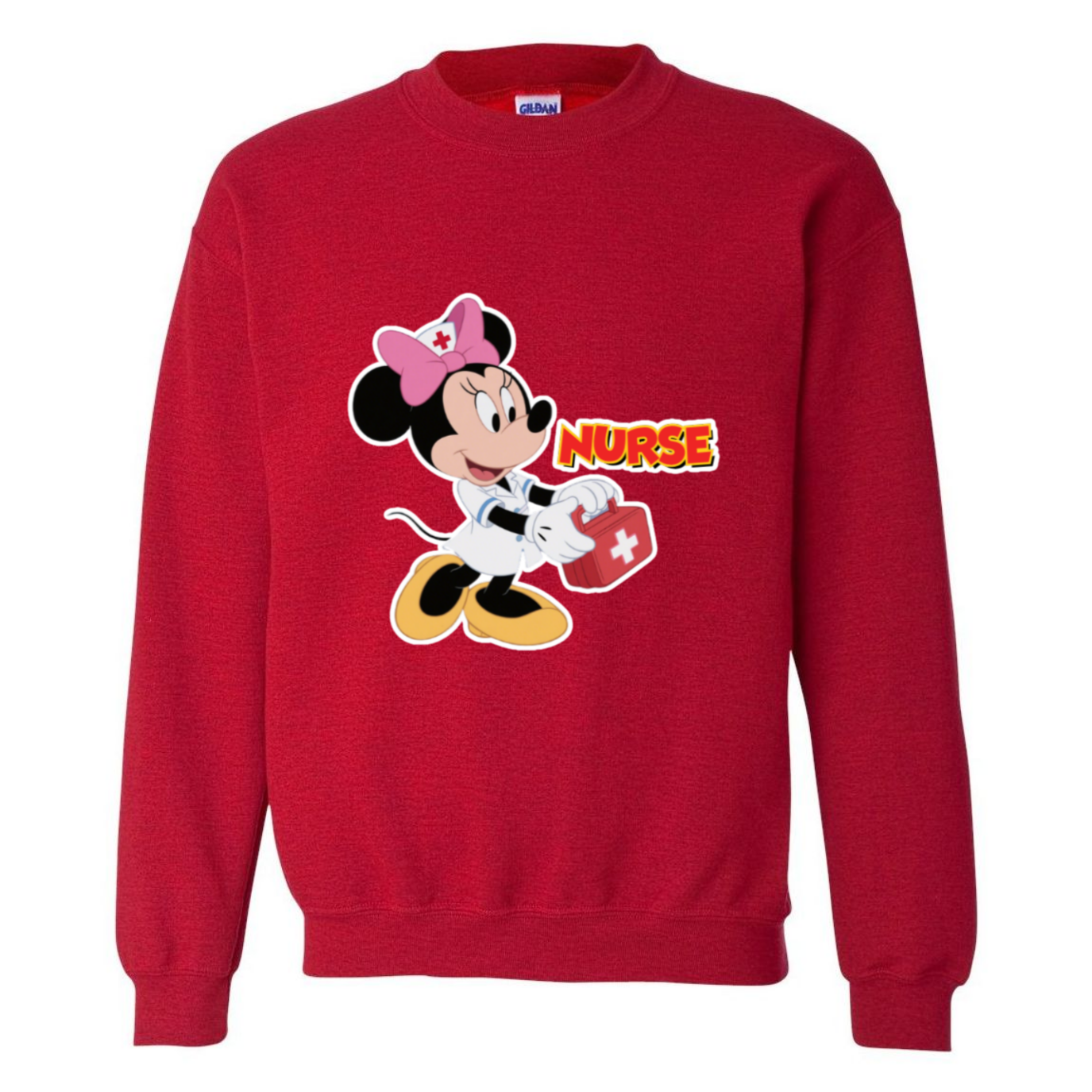 Nurse Minnie Crewneck Sweatshirt