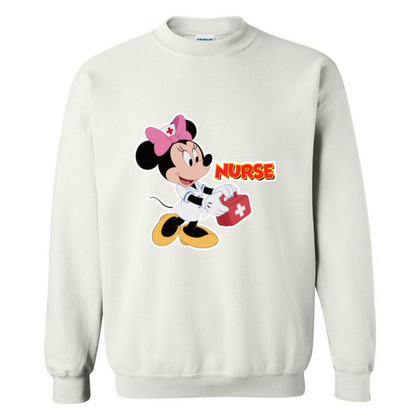 Nurse Minnie Crewneck Sweatshirt