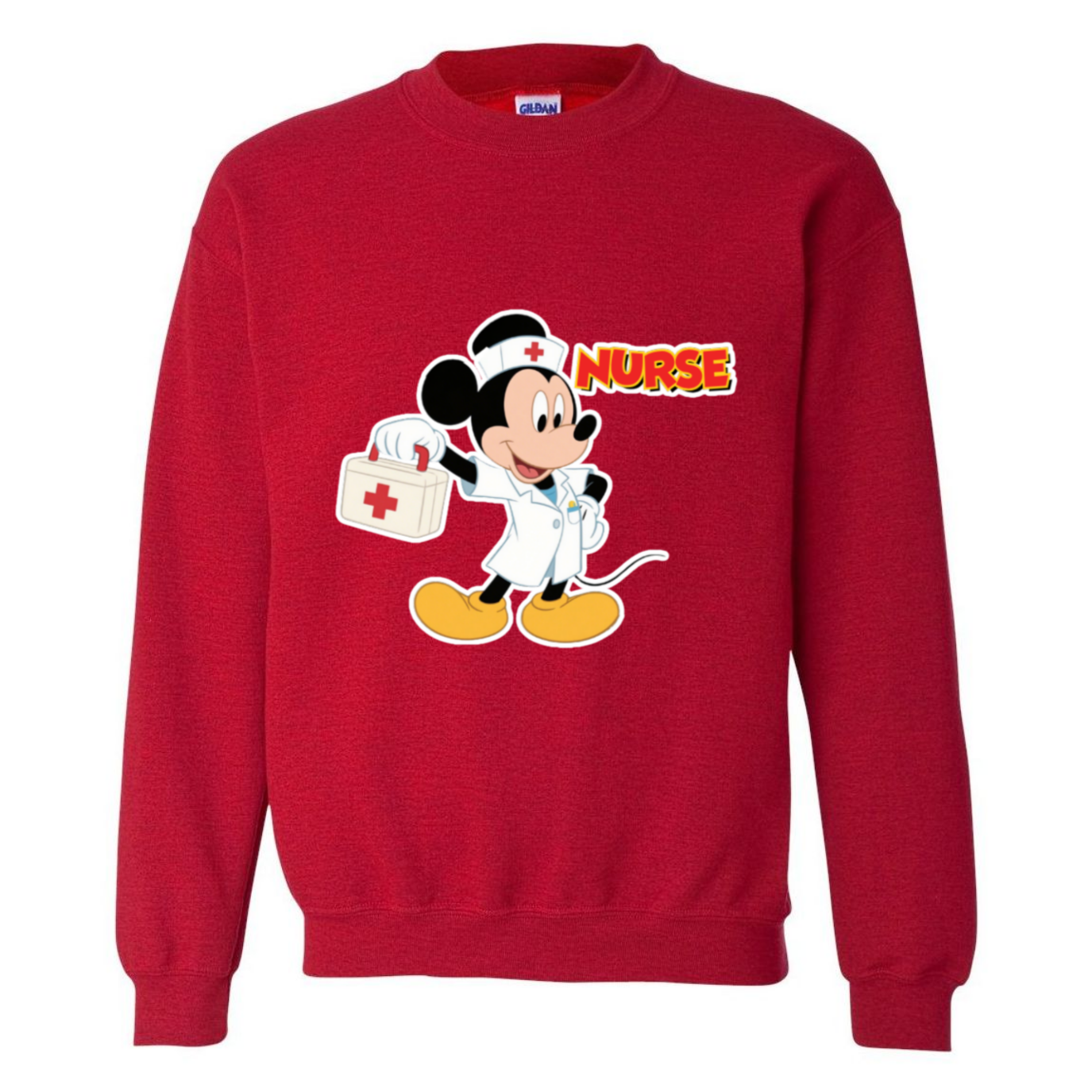 Nurse Mickey Crewneck Sweatshirt