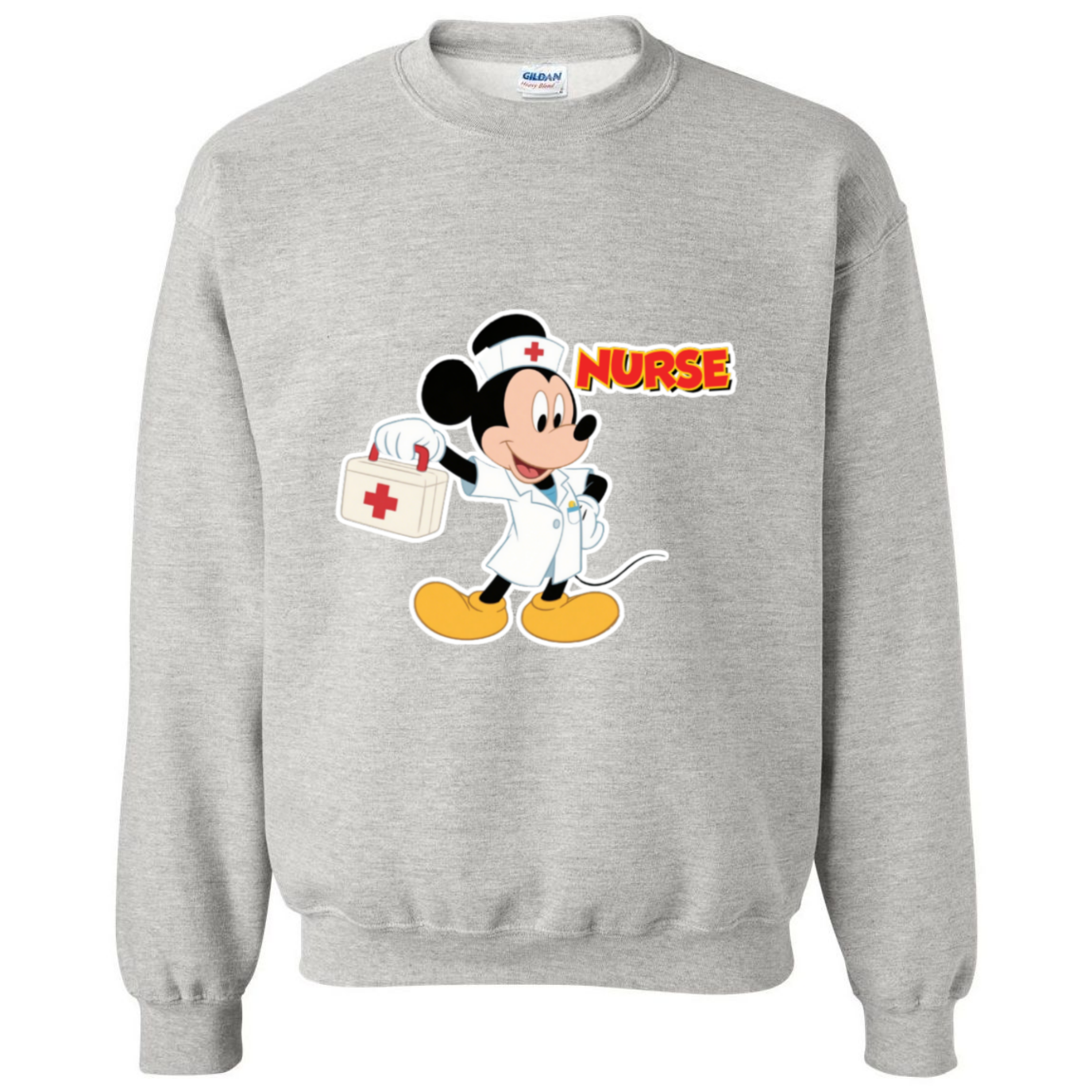 Nurse Mickey Crewneck Sweatshirt