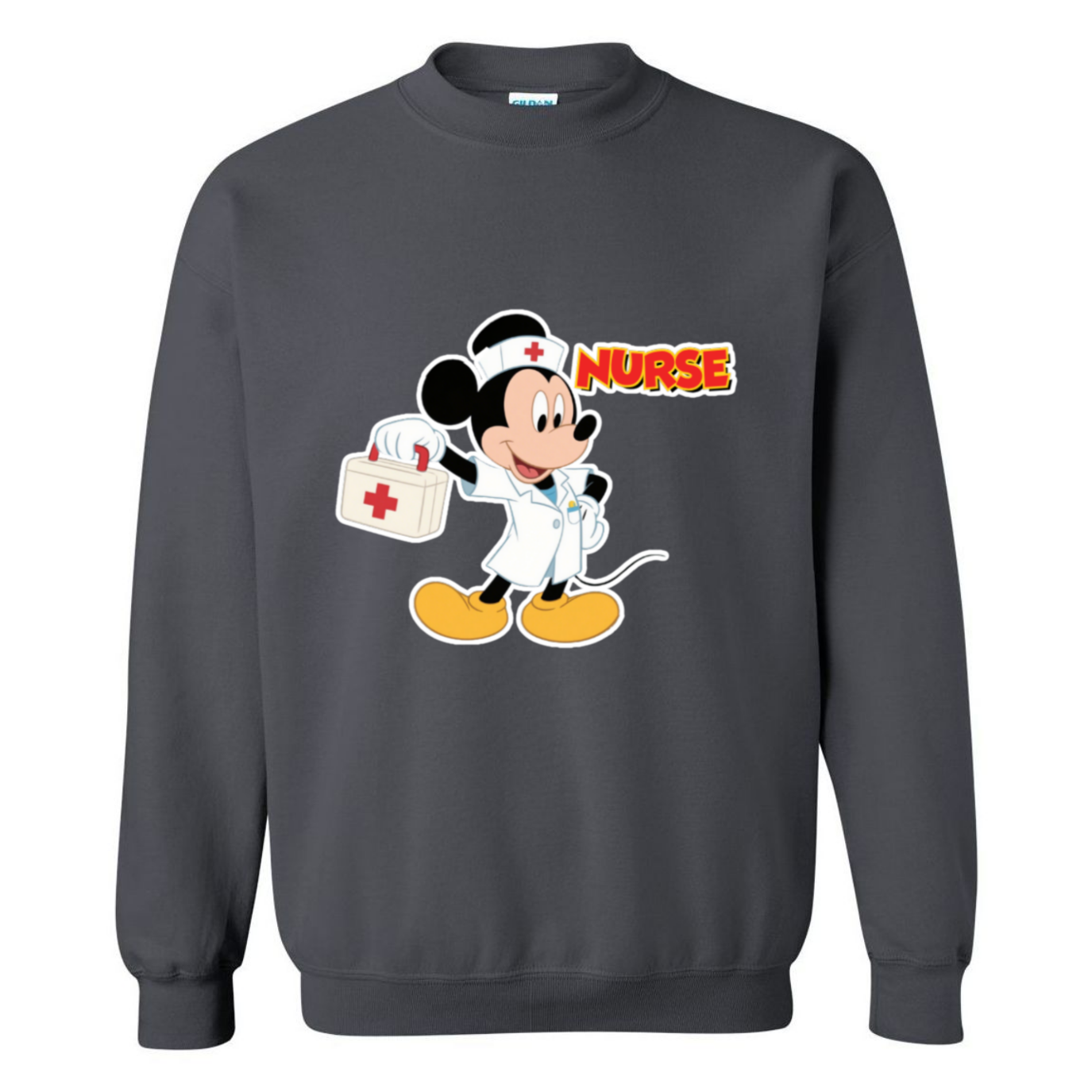 Nurse Mickey Crewneck Sweatshirt
