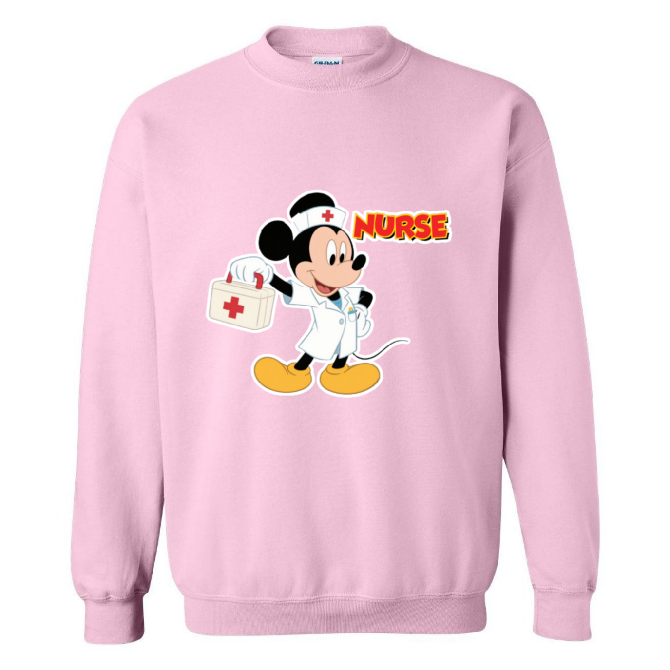Nurse Mickey Crewneck Sweatshirt