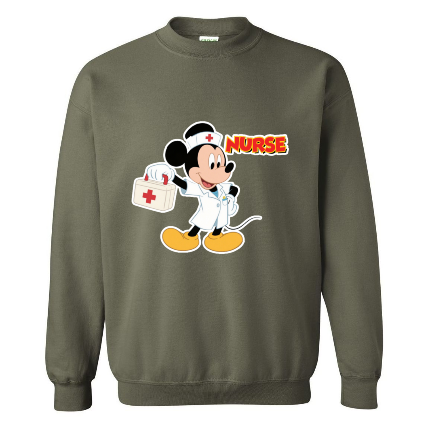Nurse Mickey Crewneck Sweatshirt