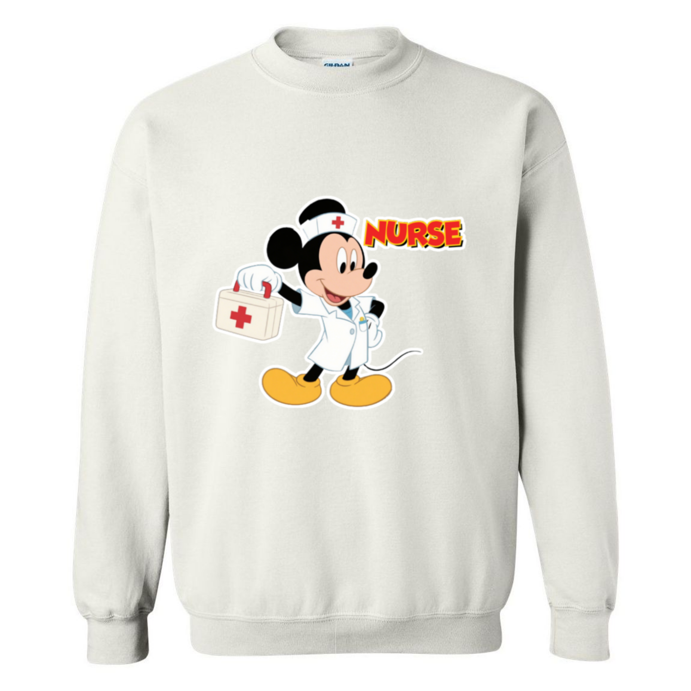 Nurse Mickey Crewneck Sweatshirt