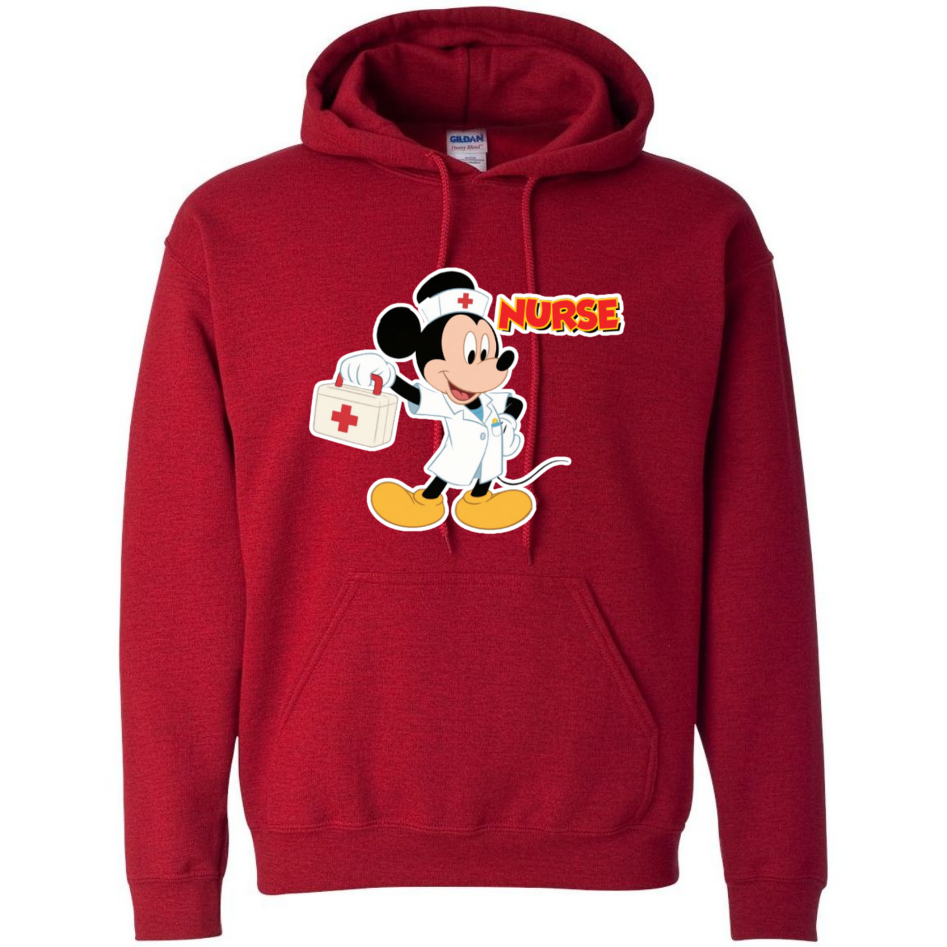 Nurse Mickey Hooded Sweatshirt