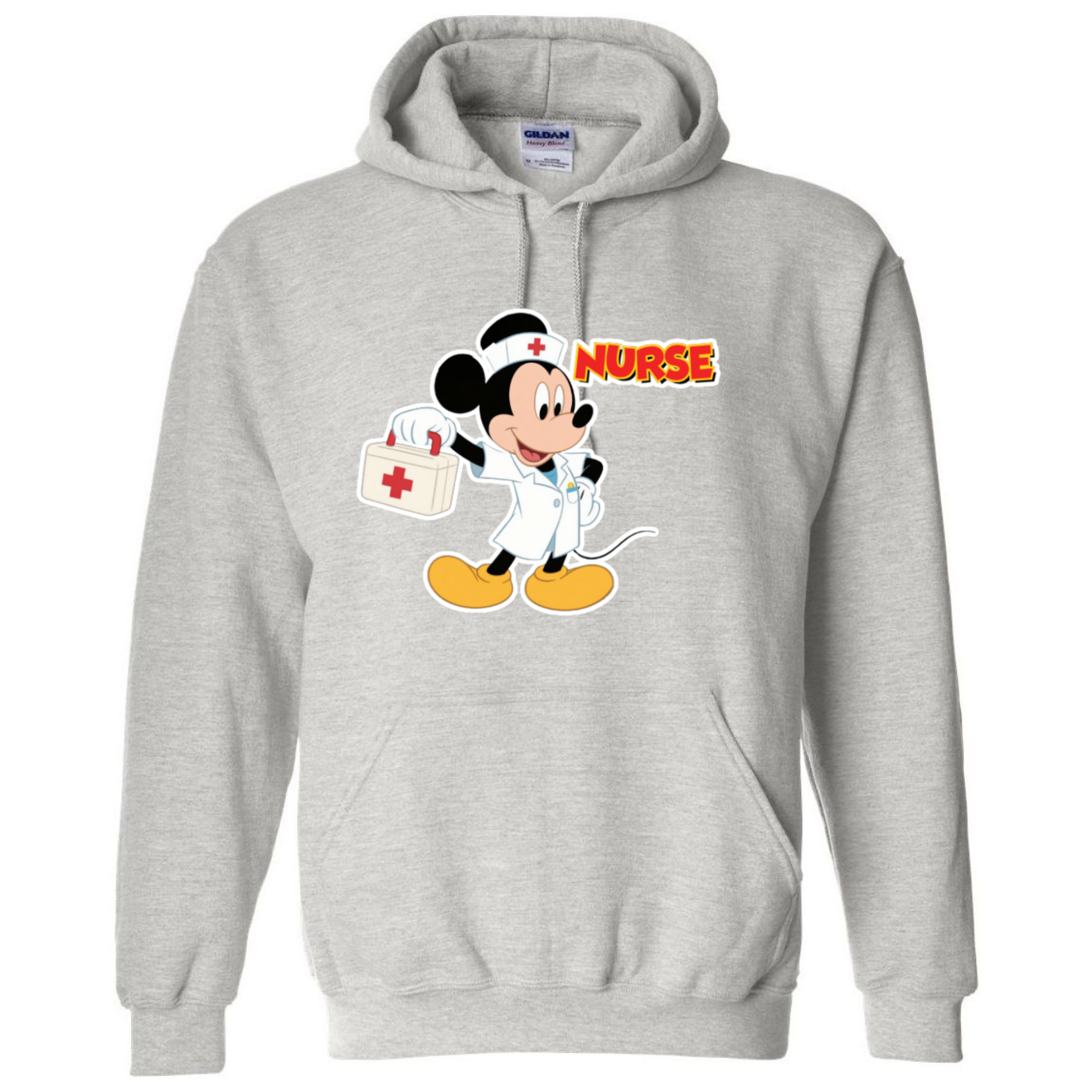 Nurse Mickey Hooded Sweatshirt