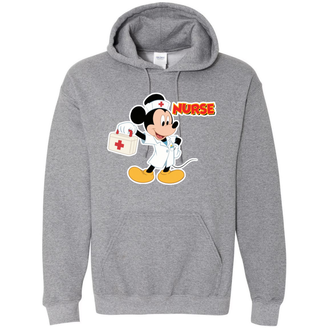 Nurse Mickey Hooded Sweatshirt