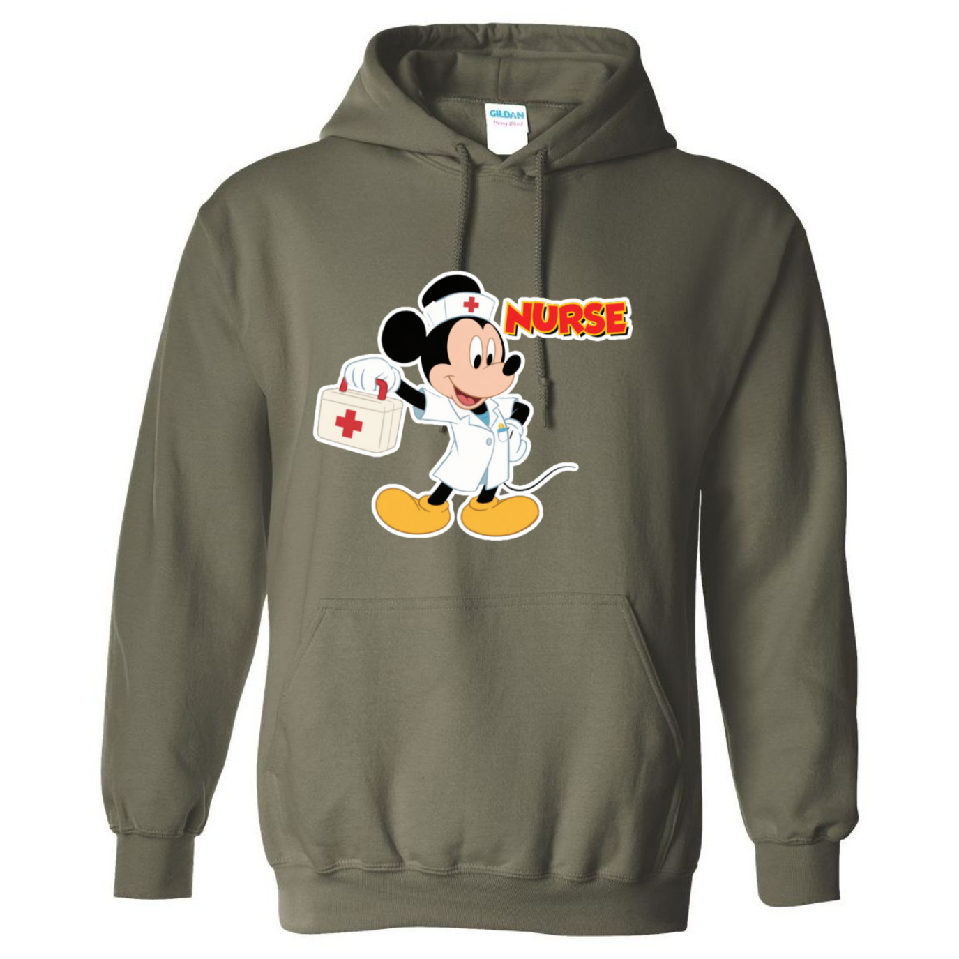 Nurse Mickey Hooded Sweatshirt