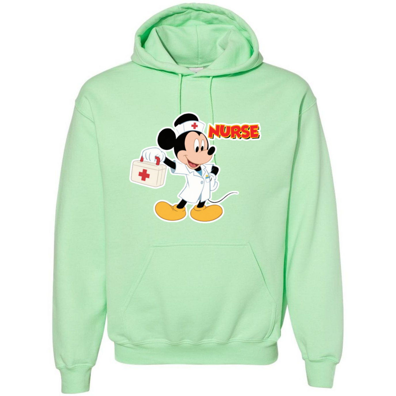 Nurse Mickey Hooded Sweatshirt