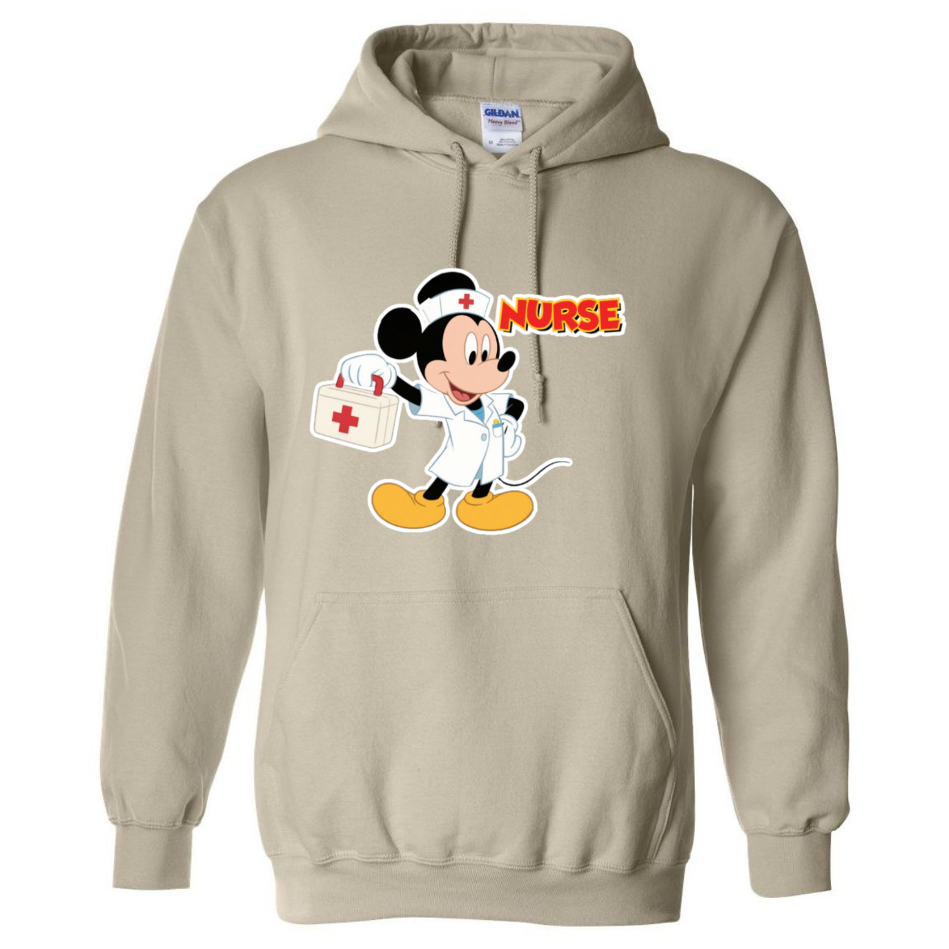 Nurse Mickey Hooded Sweatshirt