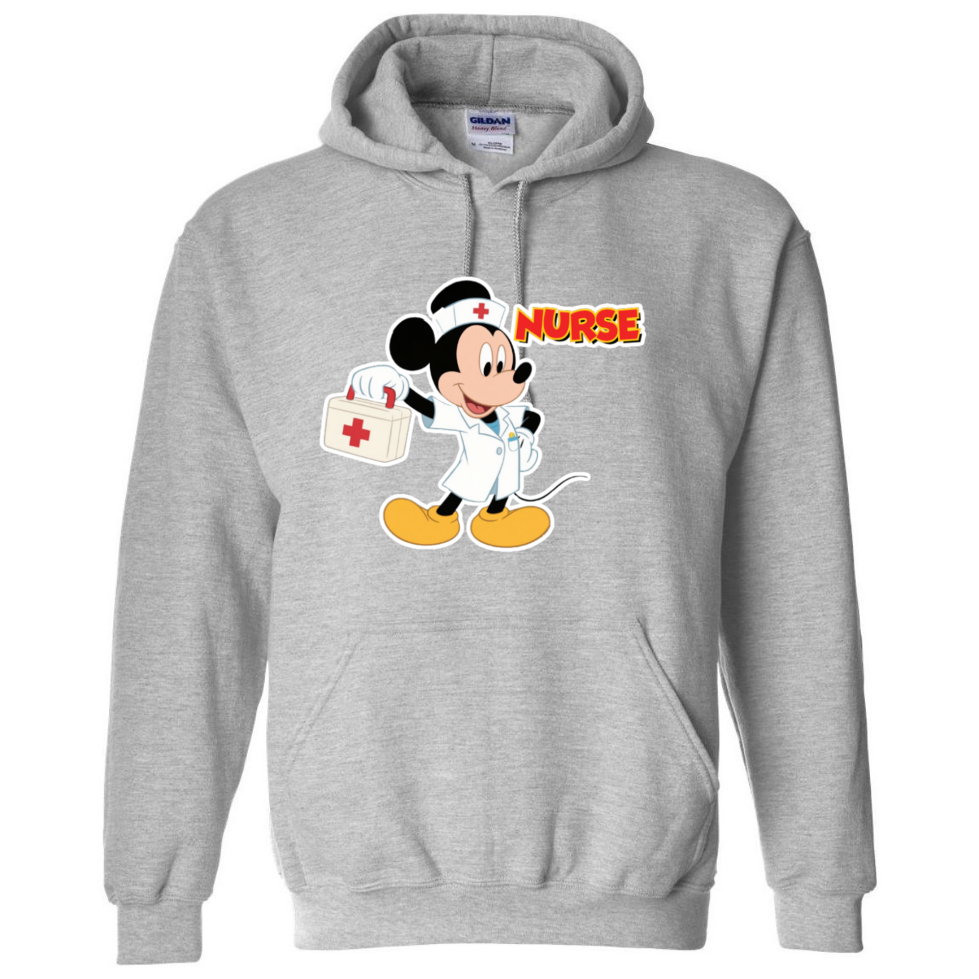 Nurse Mickey Hooded Sweatshirt