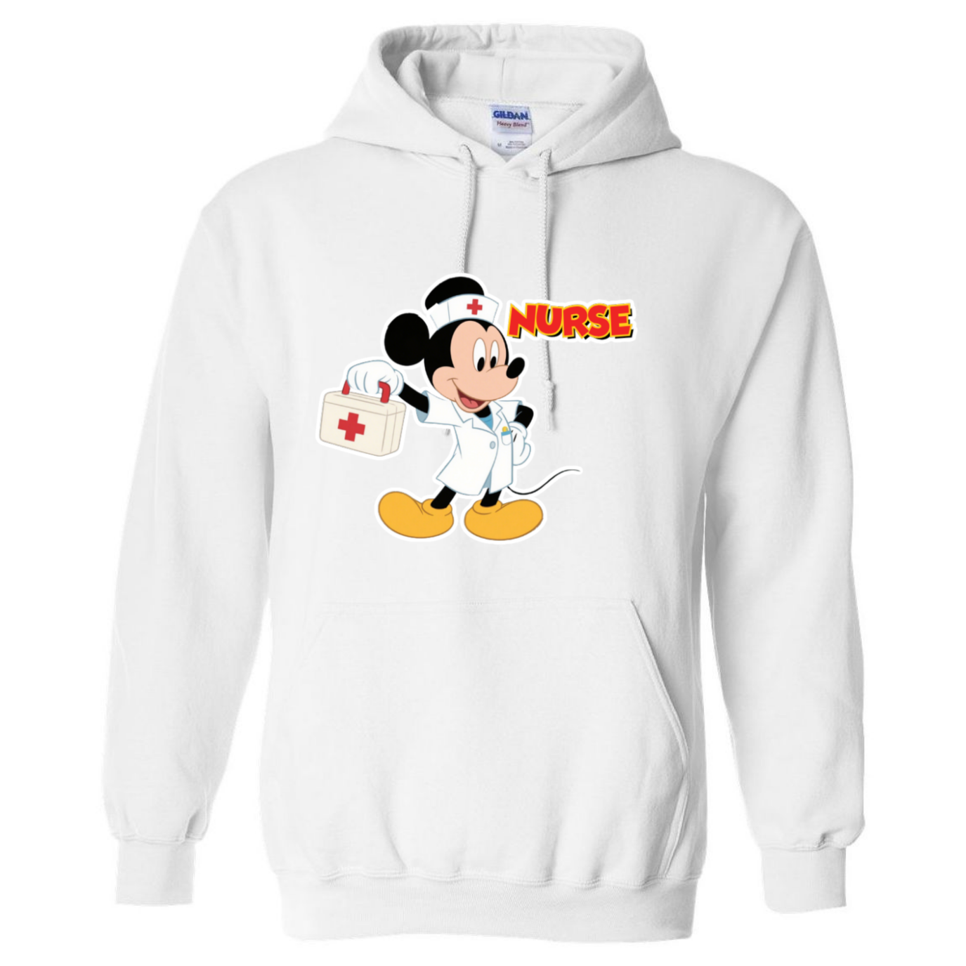 Nurse Mickey Hooded Sweatshirt