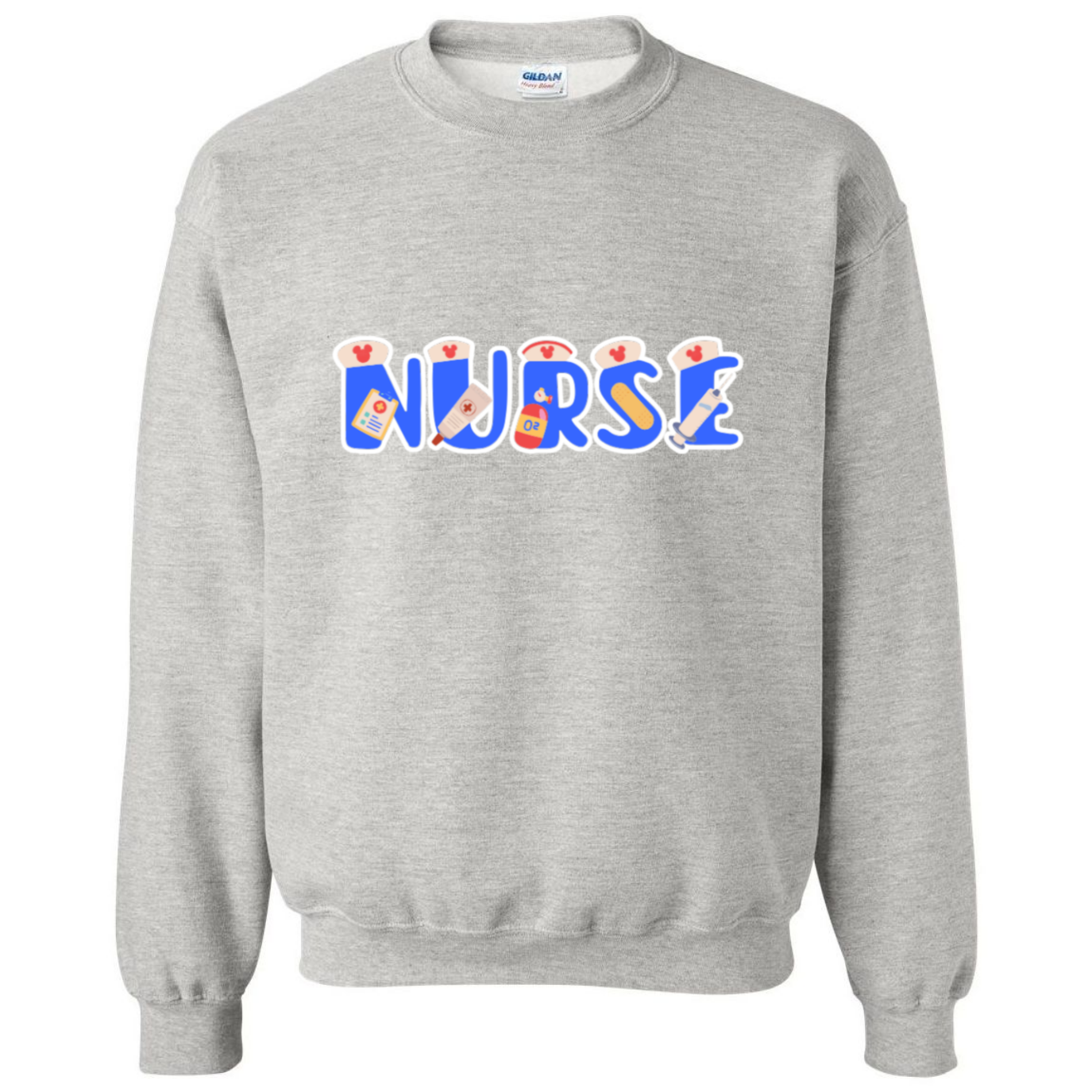 Disney NURSE Crewneck Sweatshirt