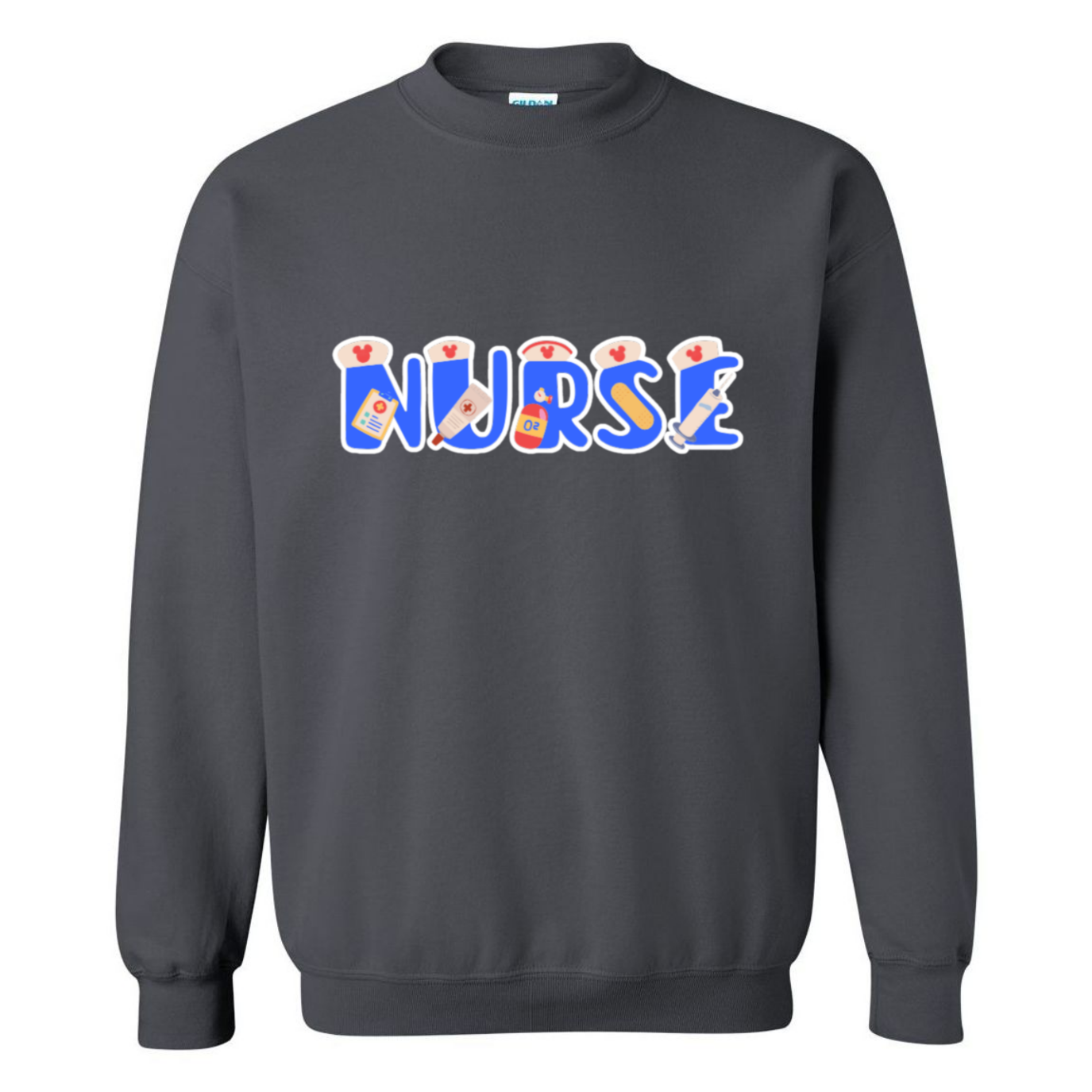 Disney NURSE Crewneck Sweatshirt