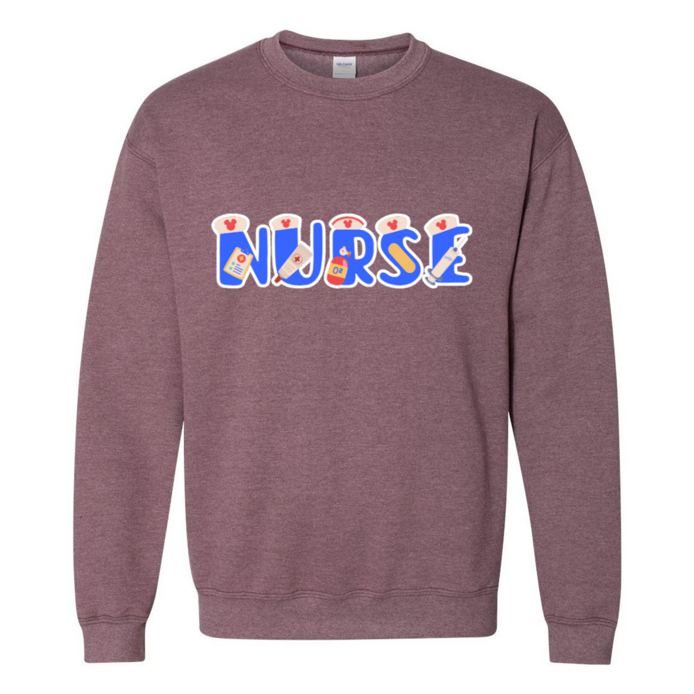 Disney NURSE Crewneck Sweatshirt