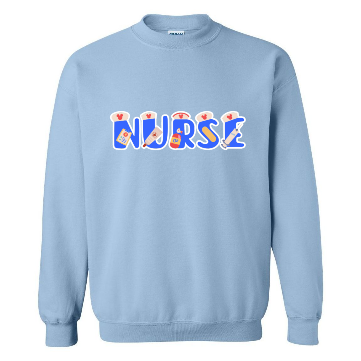 Disney NURSE Crewneck Sweatshirt