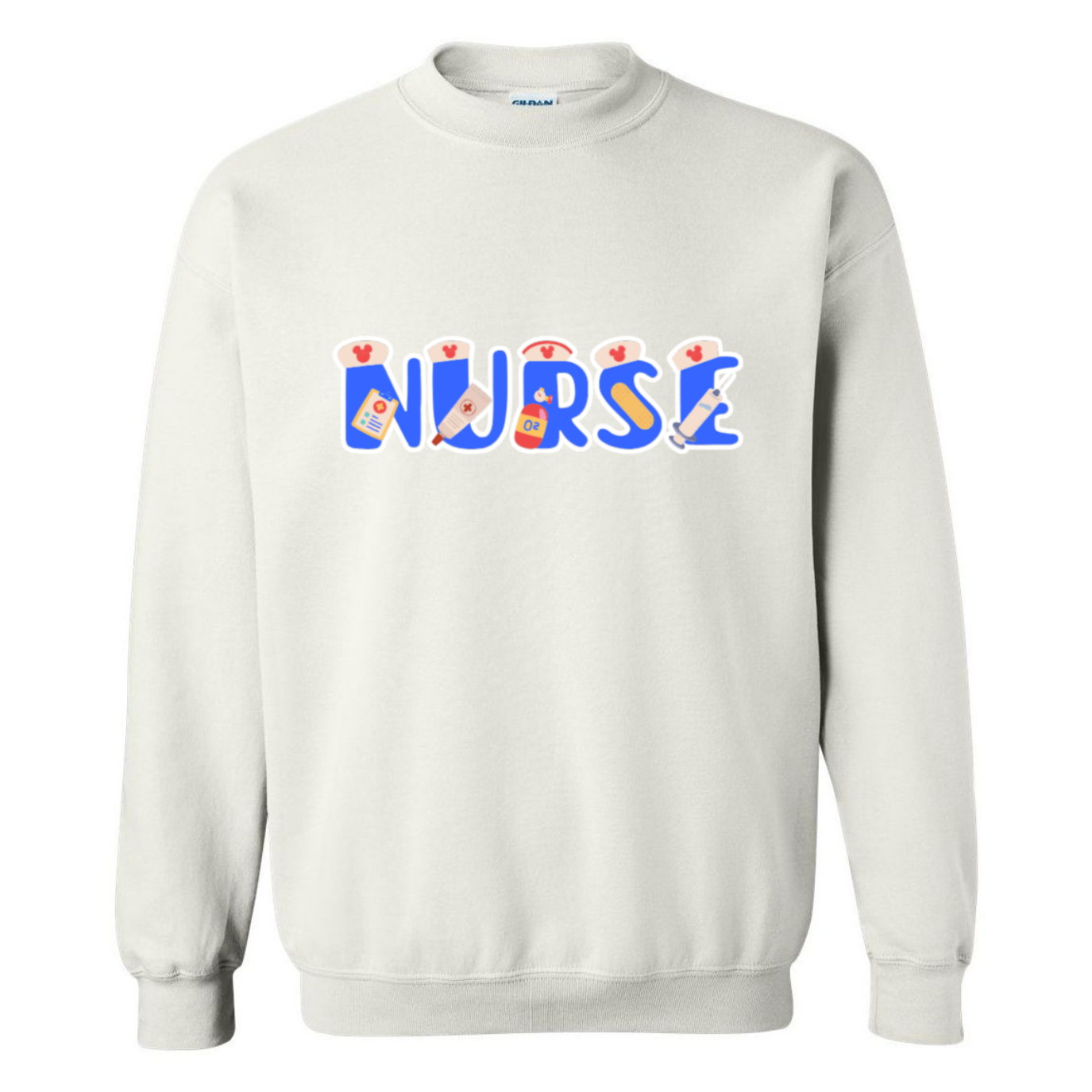 Disney NURSE Crewneck Sweatshirt
