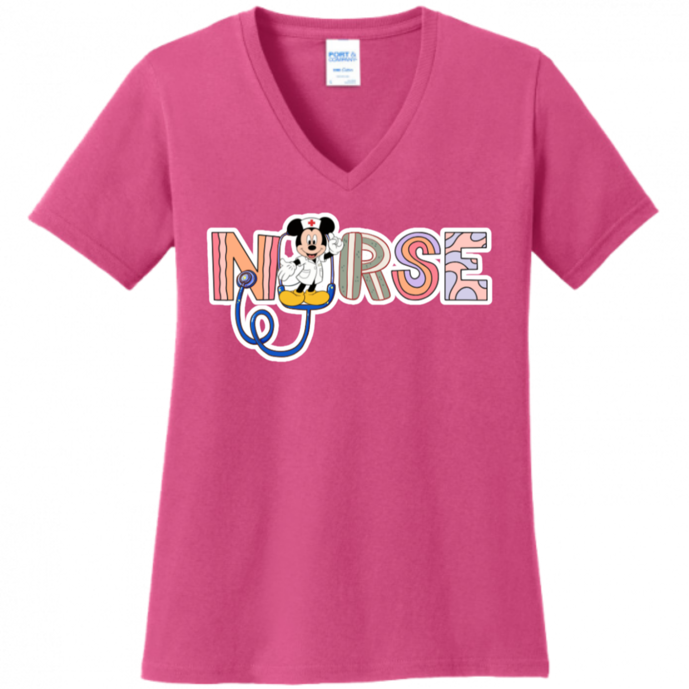 NURSE w/ Mickey Women's Shirt