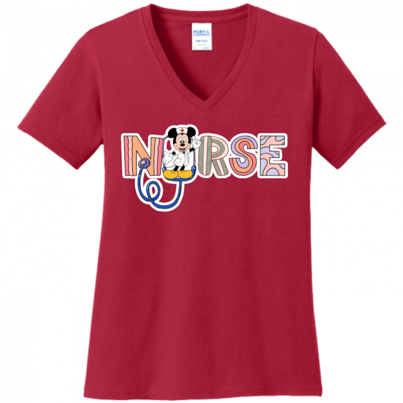 NURSE w/ Mickey Women's Shirt