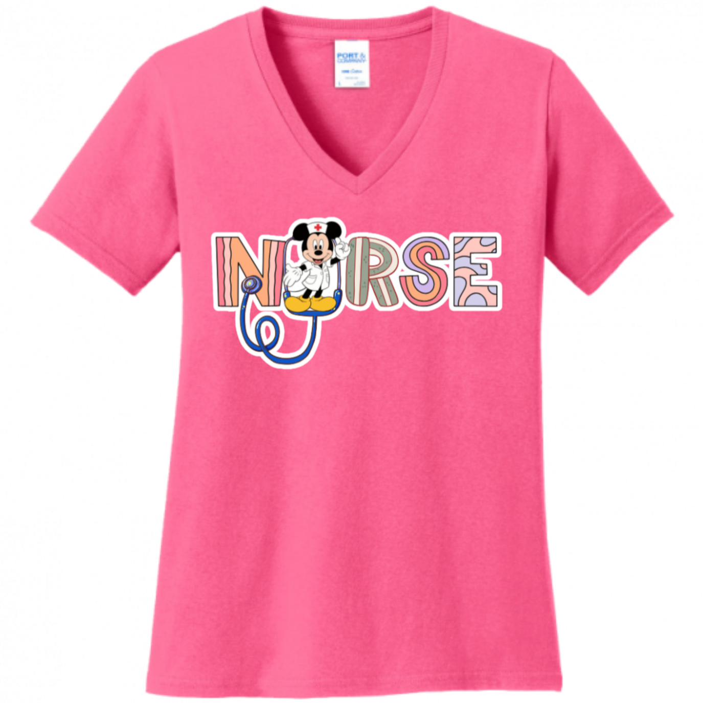 NURSE w/ Mickey Women's Shirt