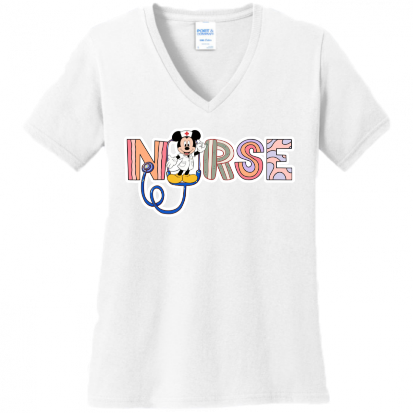 NURSE w/ Mickey Women's Shirt