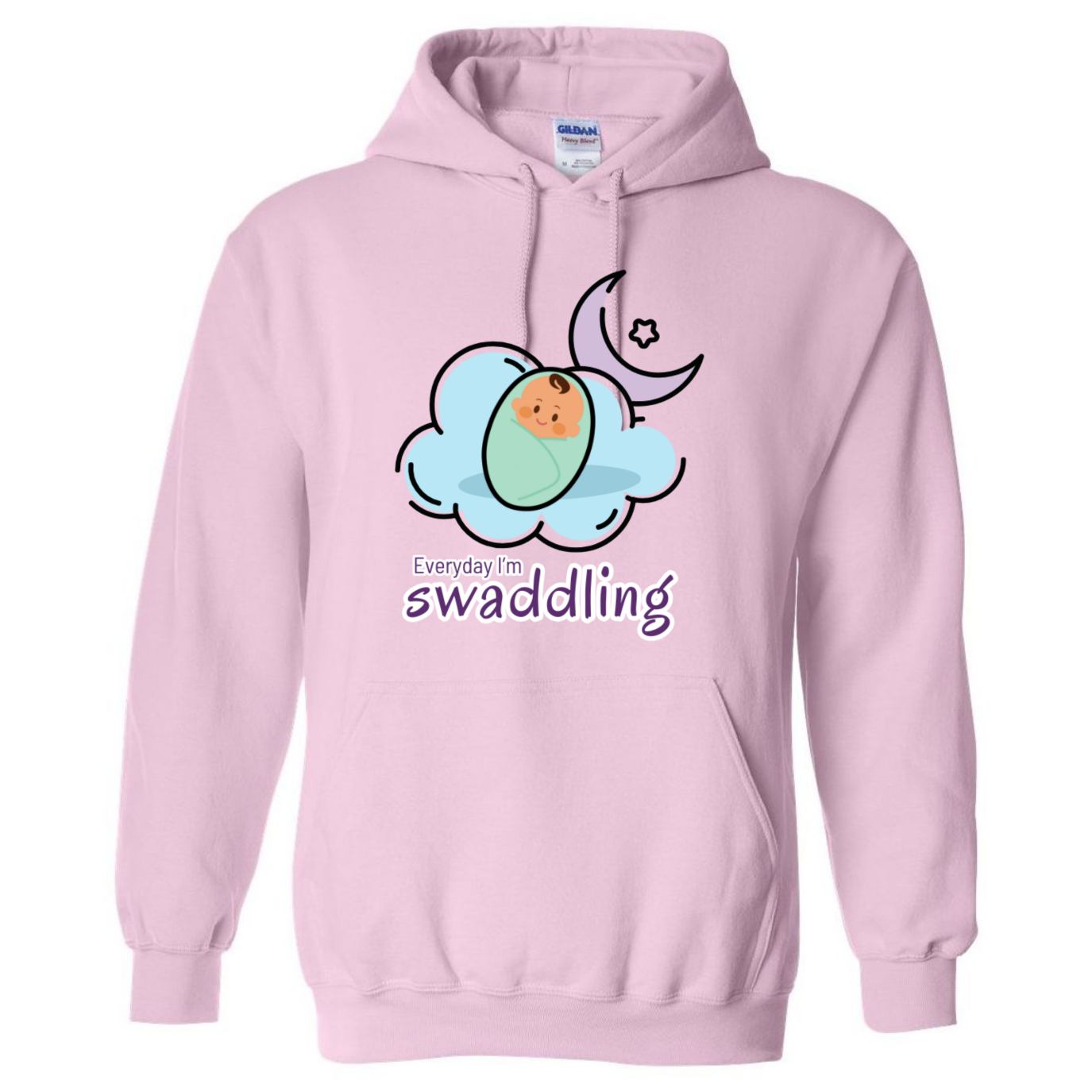 Everyday I'm Swaddling Hooded Sweatshirt