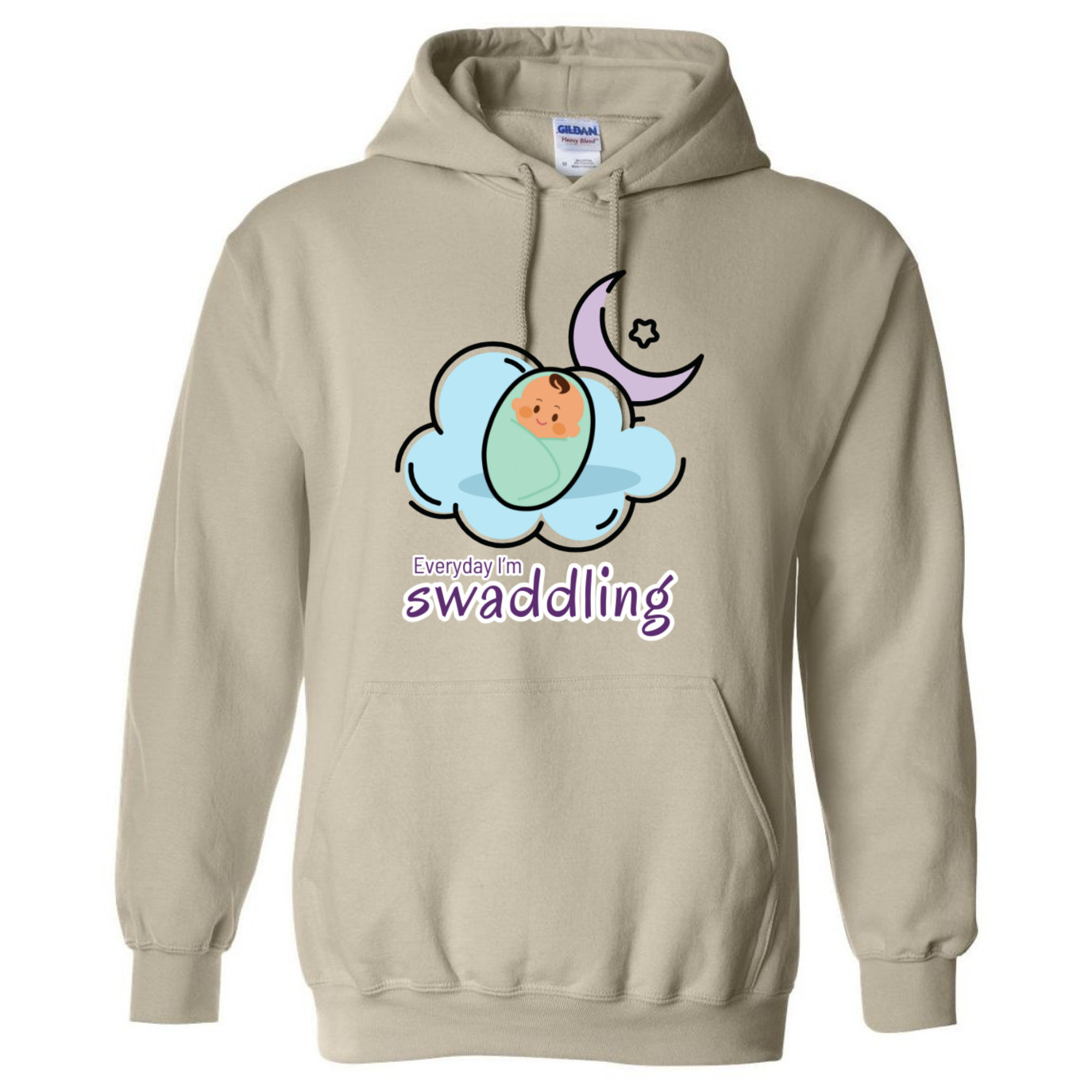 Everyday I'm Swaddling Hooded Sweatshirt