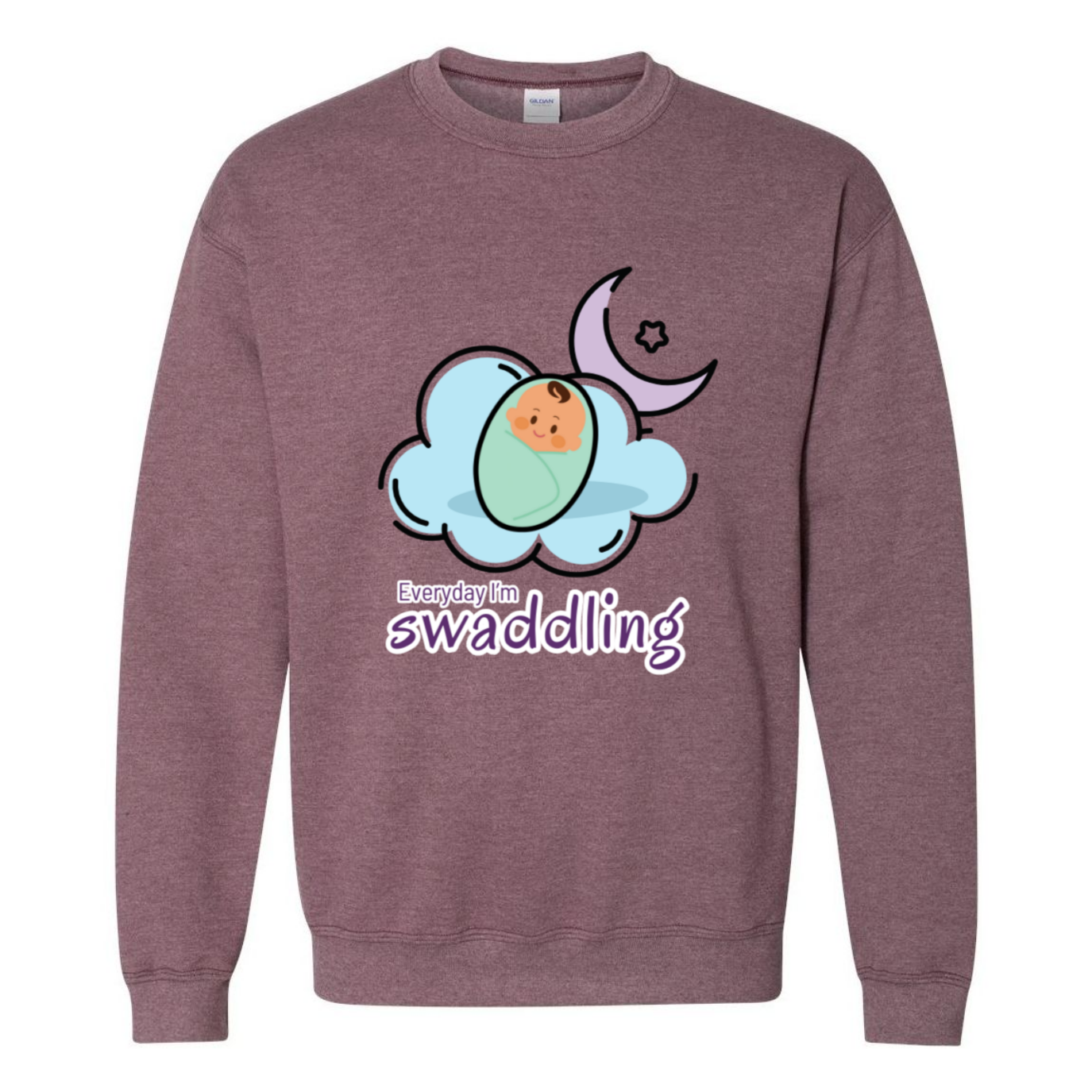 Everyday I'm Swaddling Crewneck Sweatshirt