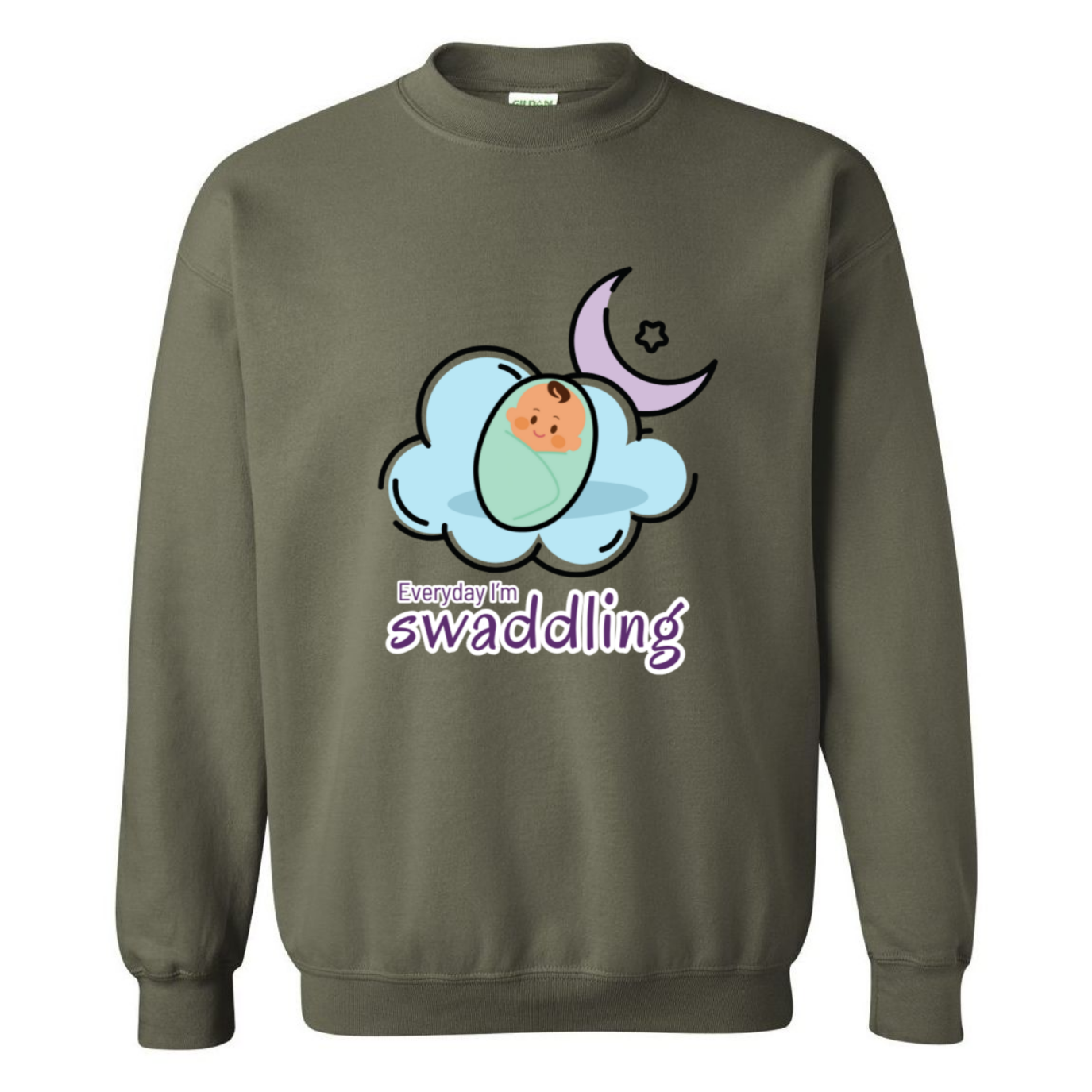 Everyday I'm Swaddling Crewneck Sweatshirt