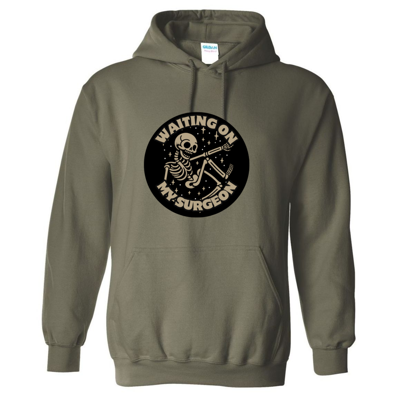 Waiting On My Surgeon Hooded Sweatshirt