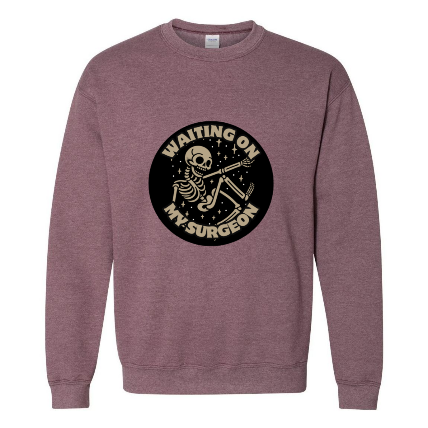 Waiting On My Surgeon Crewneck Sweatshirt