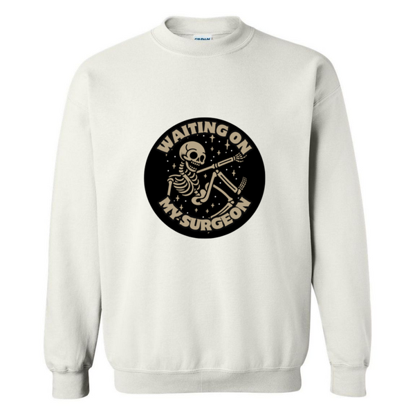 Waiting On My Surgeon Crewneck Sweatshirt