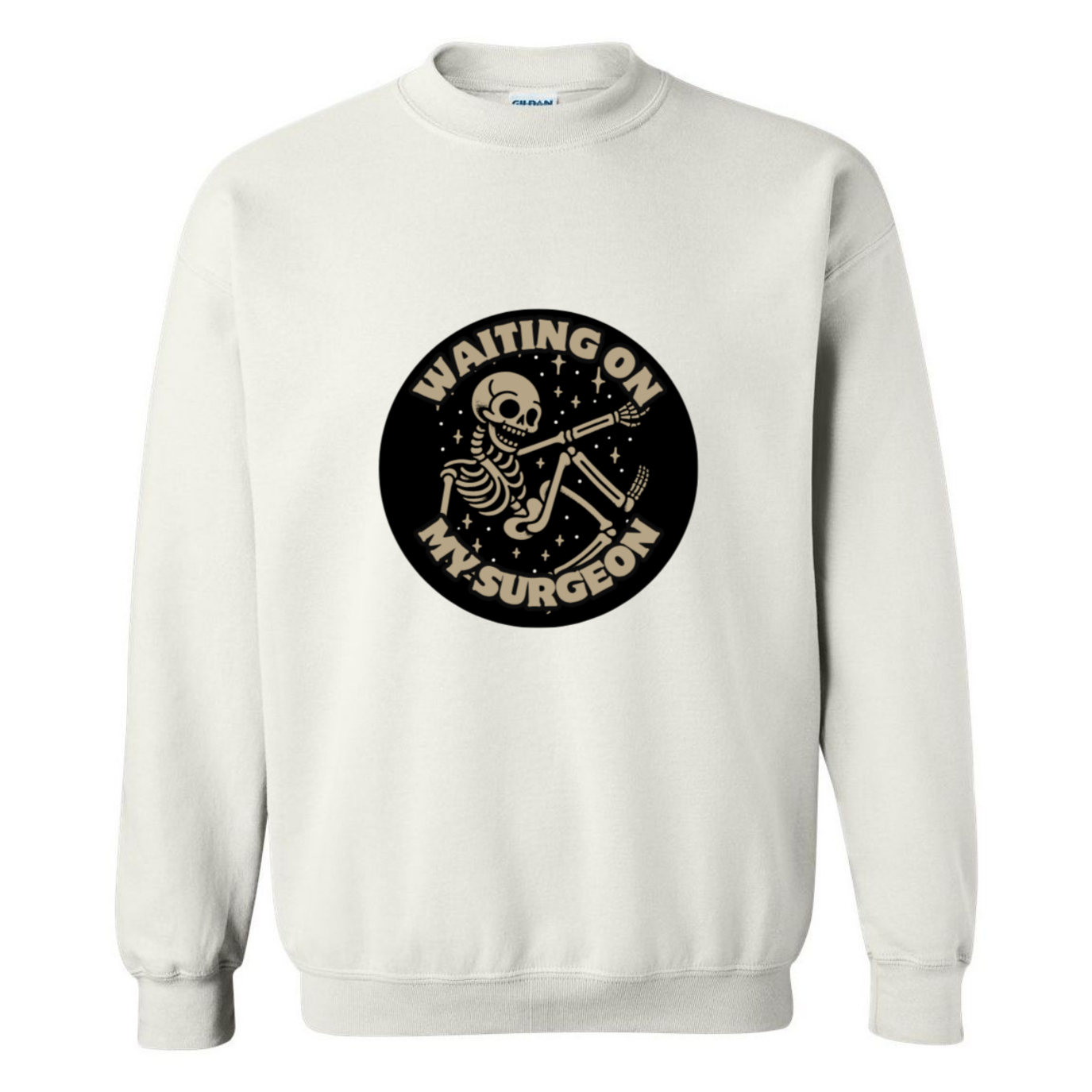 Waiting On My Surgeon Crewneck Sweatshirt