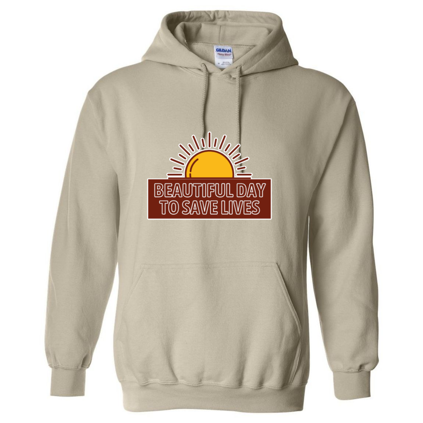 Beautiful Day To Save Lives Hooded Sweatshirt