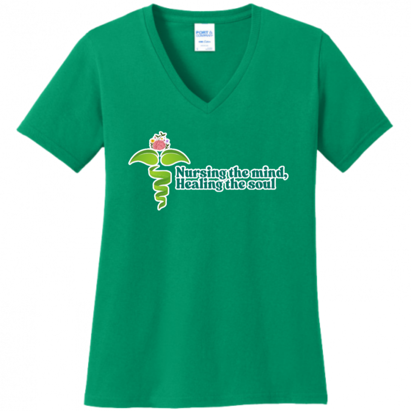 Nursing the Mind, Healing the Soul Women's Shirt