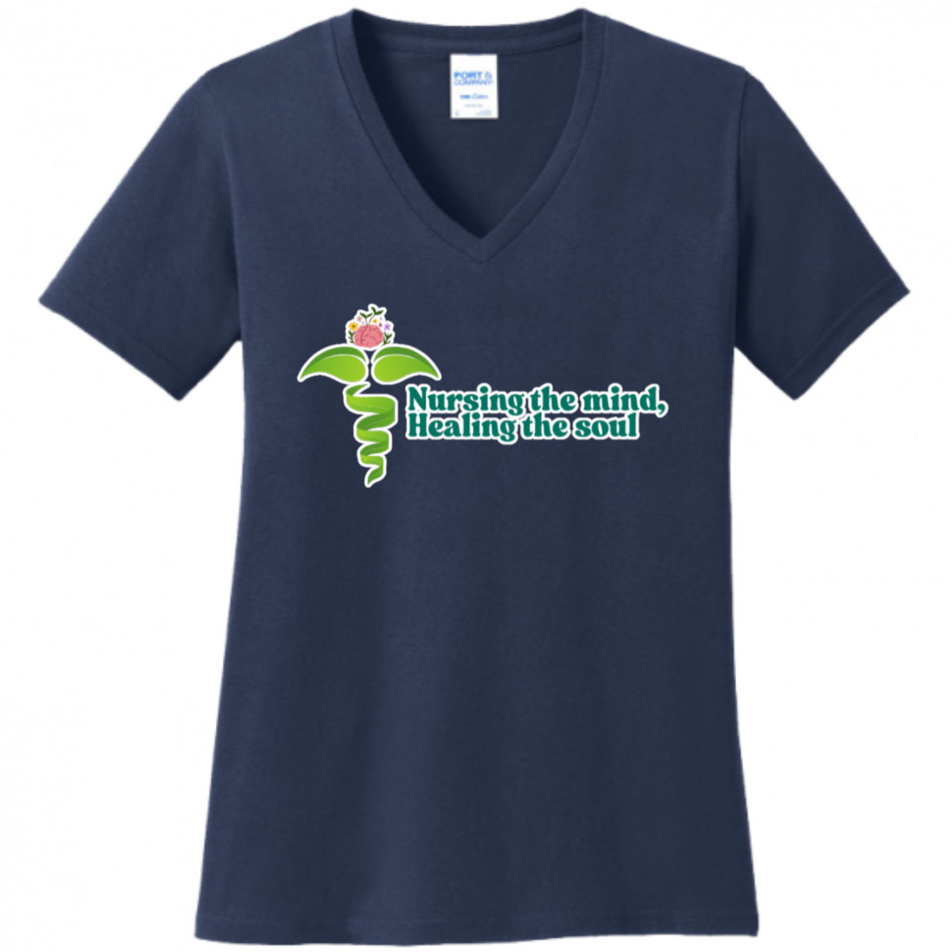 Nursing the Mind, Healing the Soul Women's Shirt