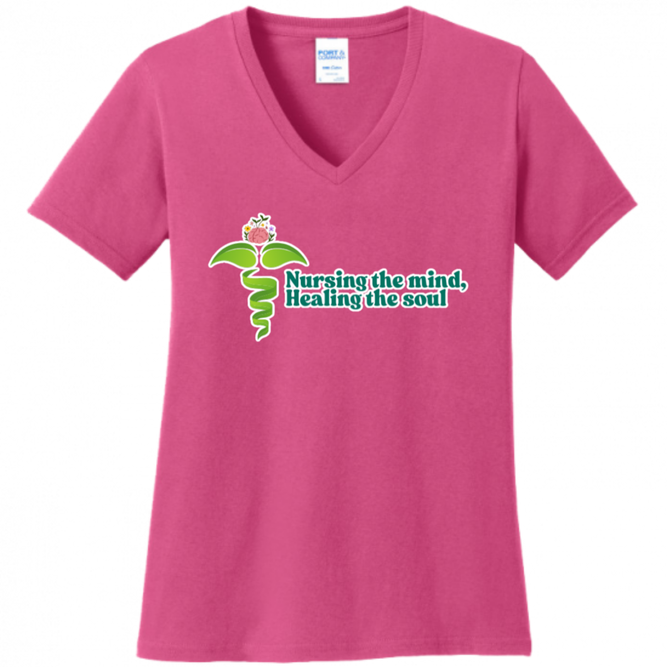 Nursing the Mind, Healing the Soul Women's Shirt