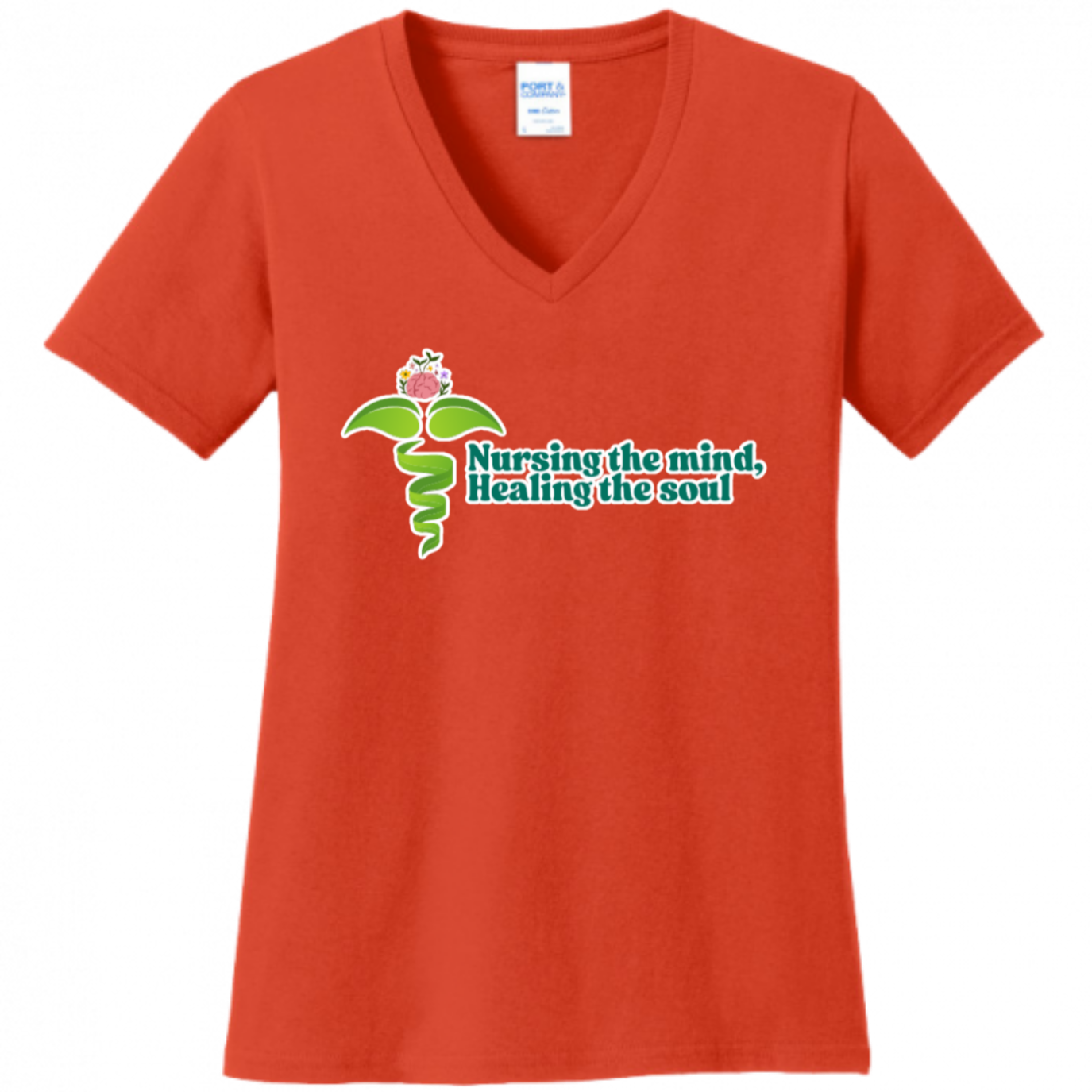 Nursing the Mind, Healing the Soul Women's Shirt