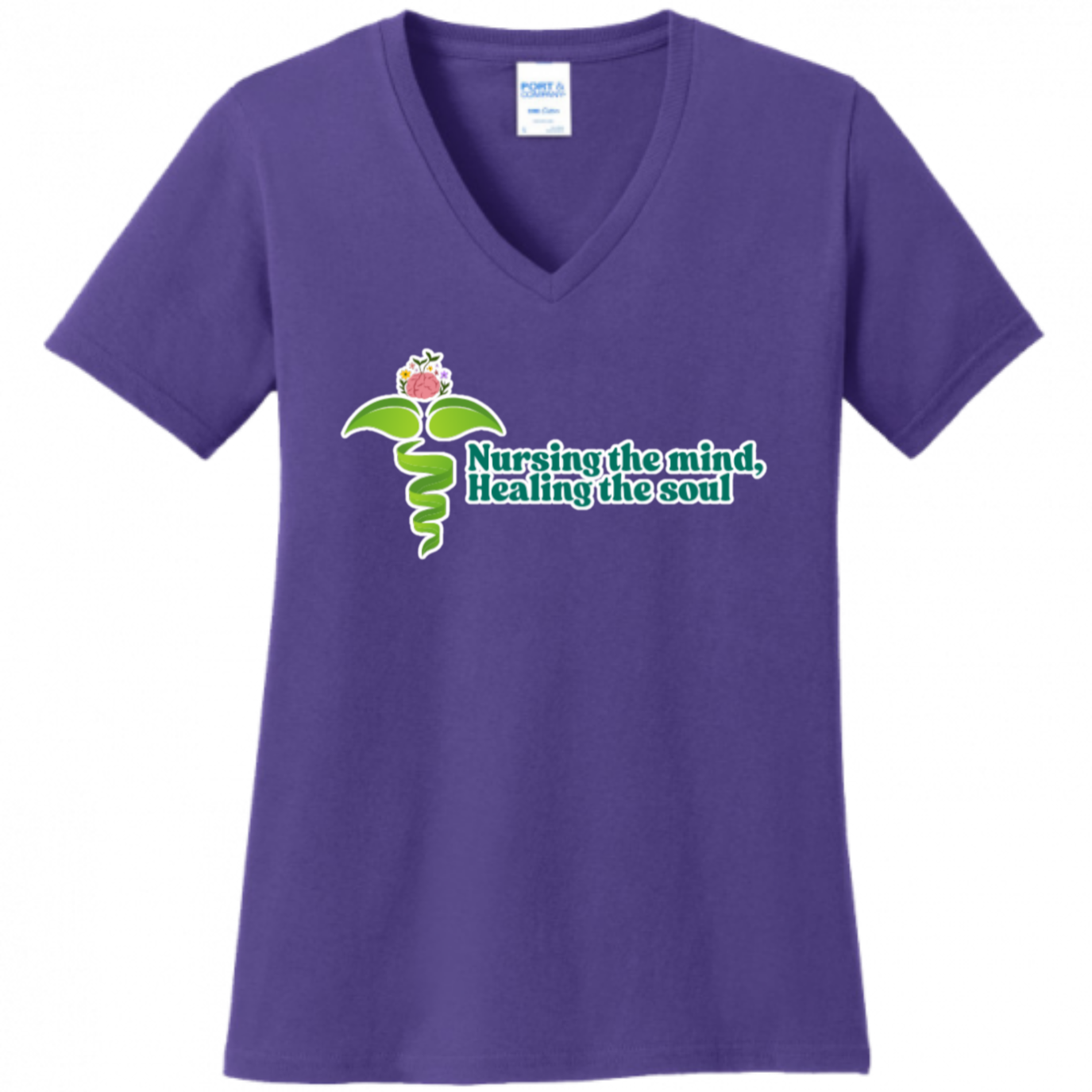 Nursing the Mind, Healing the Soul Women's Shirt