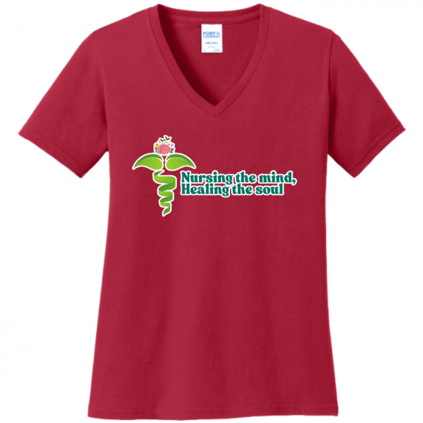 Nursing the Mind, Healing the Soul Women's Shirt