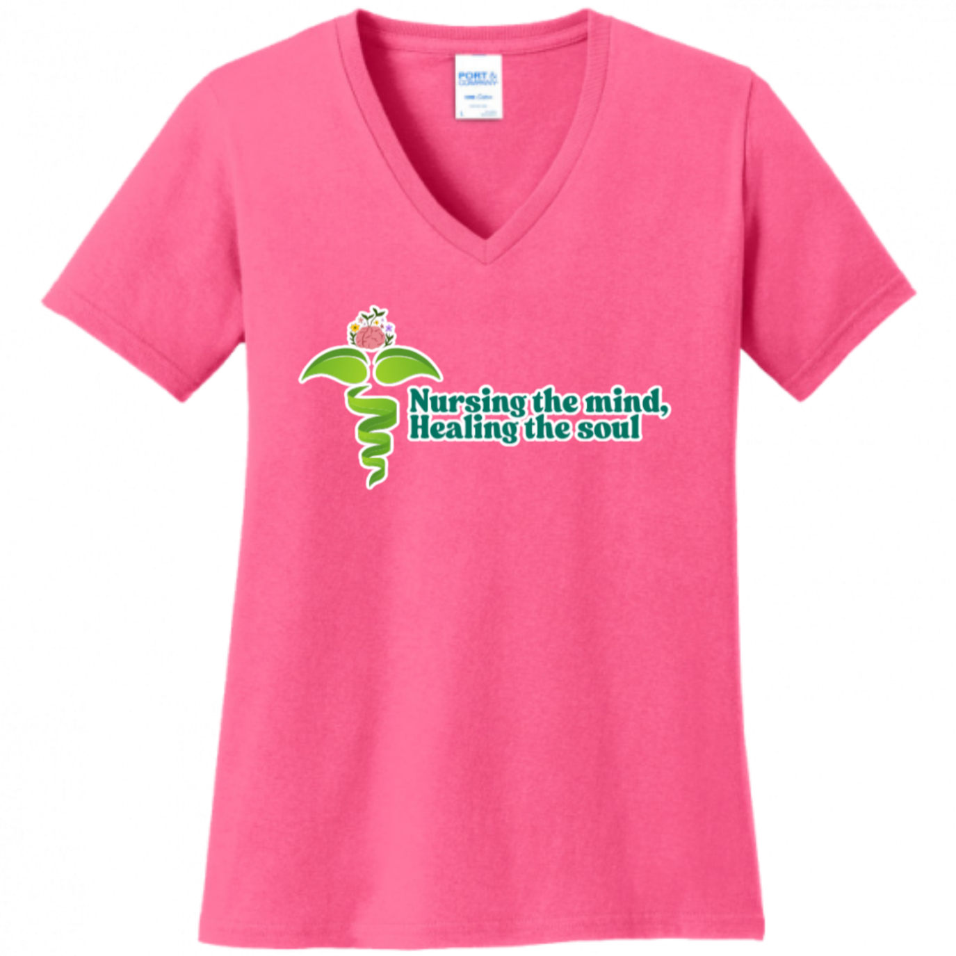 Nursing the Mind, Healing the Soul Women's Shirt